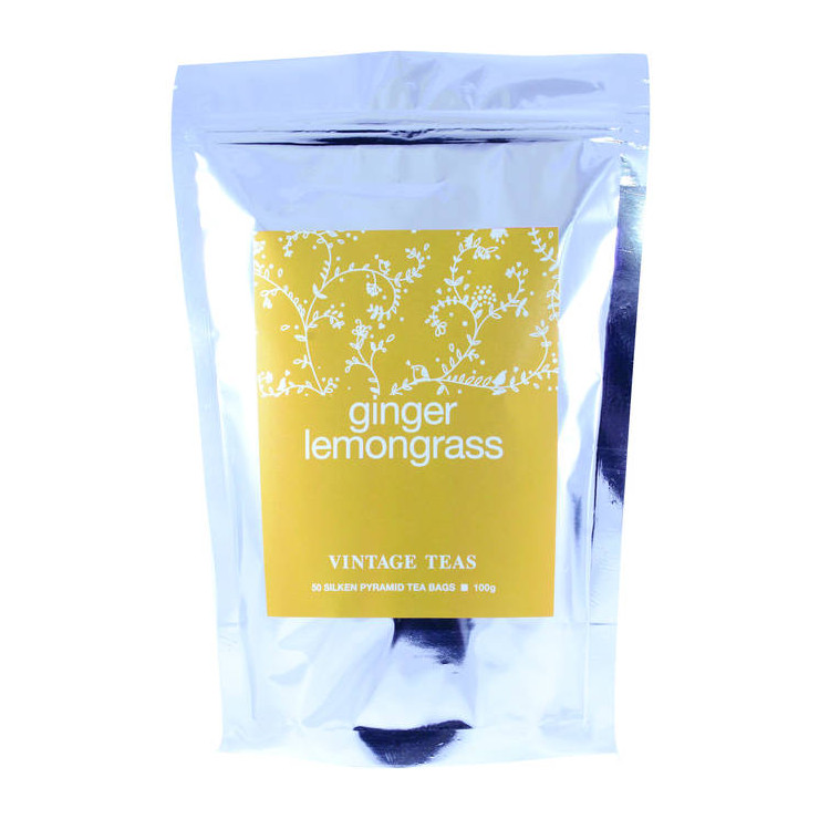 Ginger Lemongrass - 50 Pyramid Tea Bags