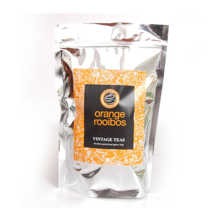 Rooibos with Orange,  50 Pyramid Tea Bags