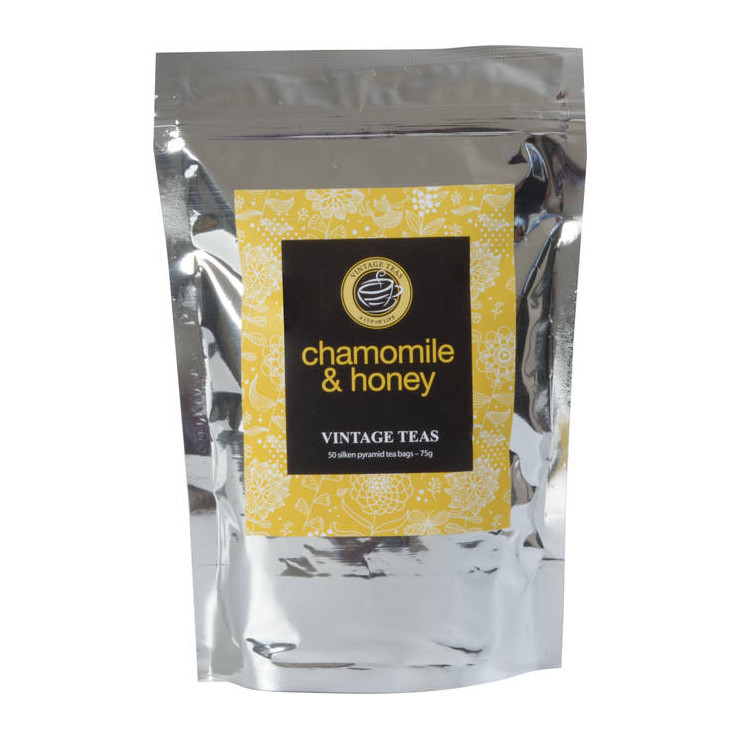 Chamomile Honey, 50 Pyramid Tea Bags