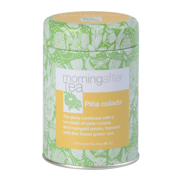 Pina-Colada - Pineapple & Marigold Green Tea - 10 Pyramid Teabags