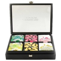 6 Compartment Presentation Box with Tea