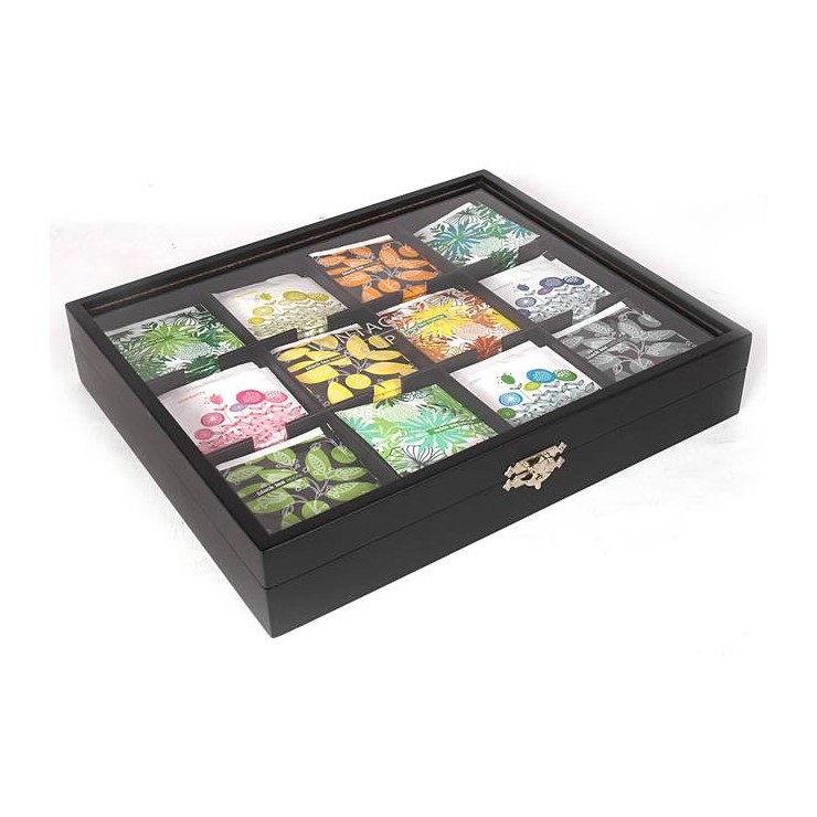 12 Compartment Presentation Box with Tea