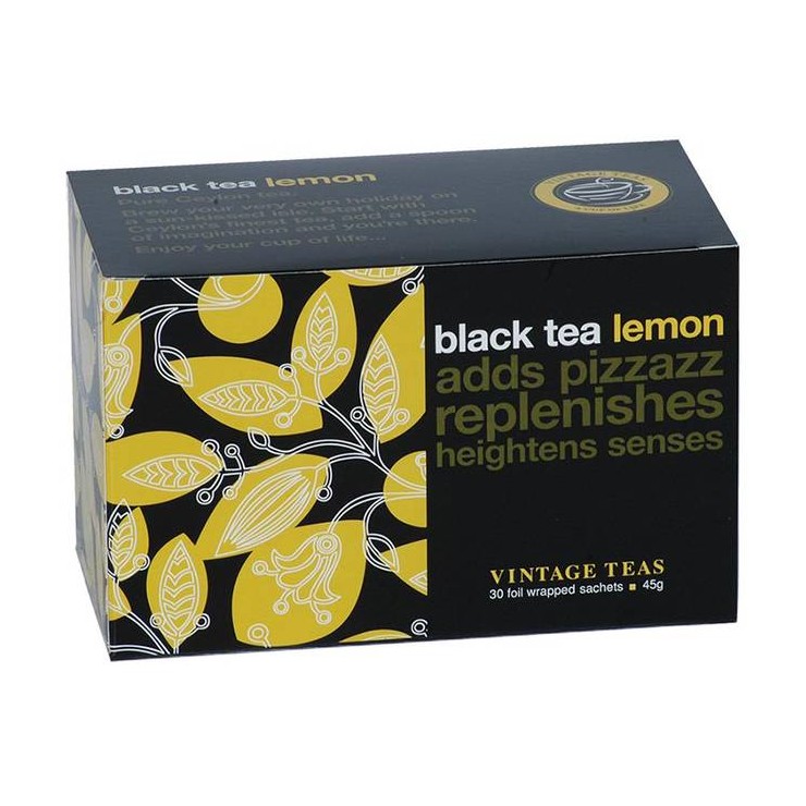Black Tea Lemon - 30 Envelope Teabags