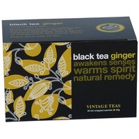 Black Tea Ginger -  30 Envelope Teabags