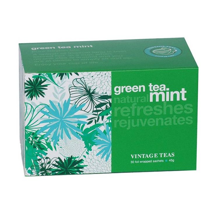 Green Tea Mint - 30 Envelope Teabags