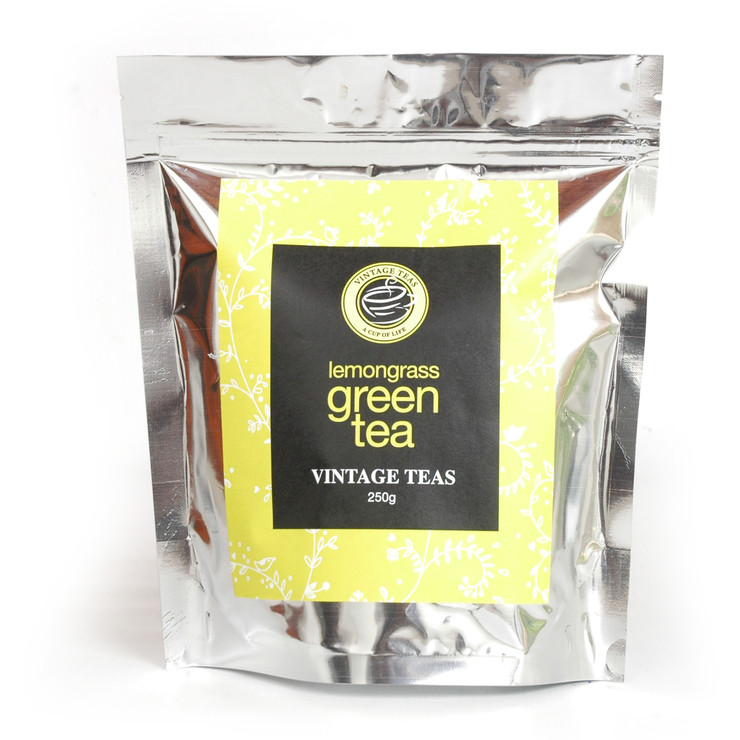 Green Tea Lemongrass - 250G Loose Leaf