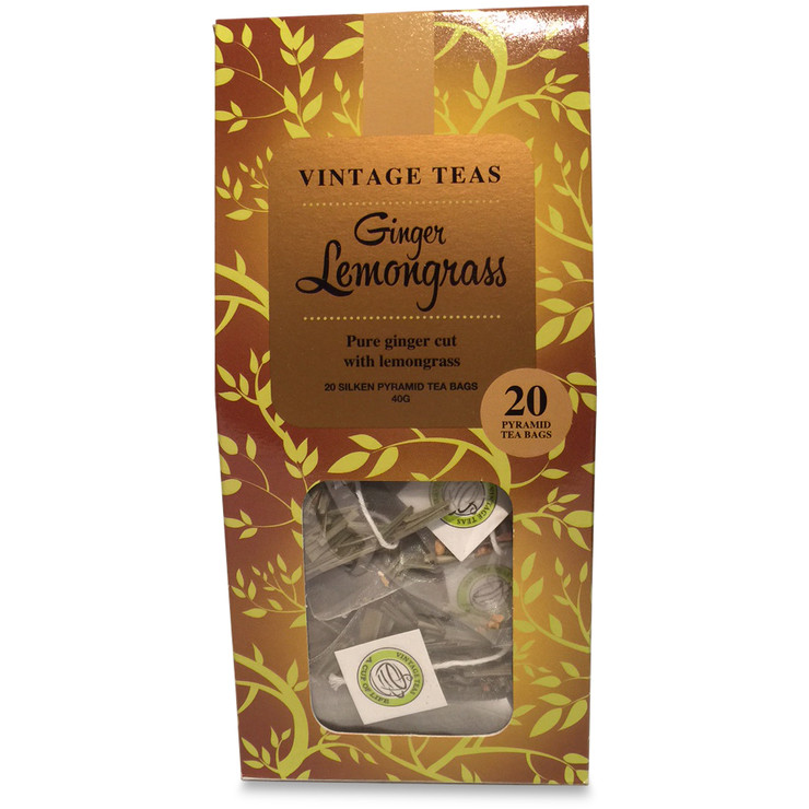 Ginger Lemongrass - 20 Pyramid Tea Bags