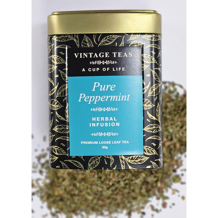 Peppermint (50g loose tea with tin)