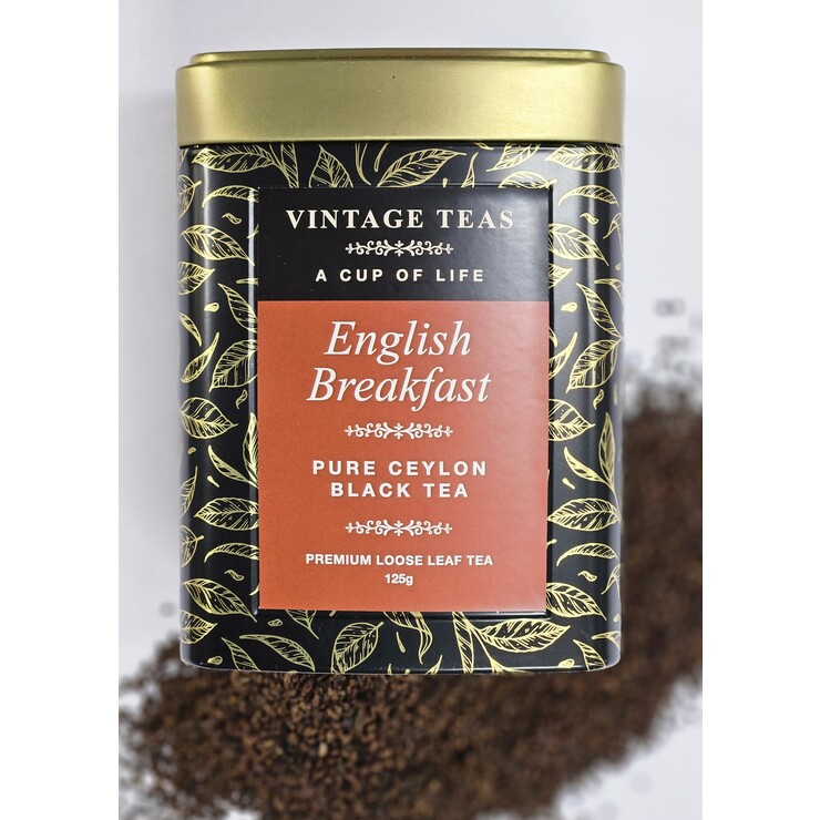 English Breakfast (125g Loose Tea with tin)